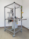 Semi-automatic ultrasonic welding machine